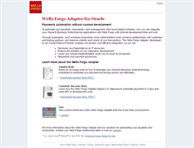 Tablet Screenshot of adapter.wellsfargotreasury.com